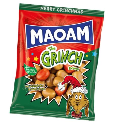 Maoam Kracher A Grincs Kutya Merry Grinchmas cukorka 175g