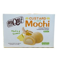 Q Custard Mochi krémes banán ízű 168g