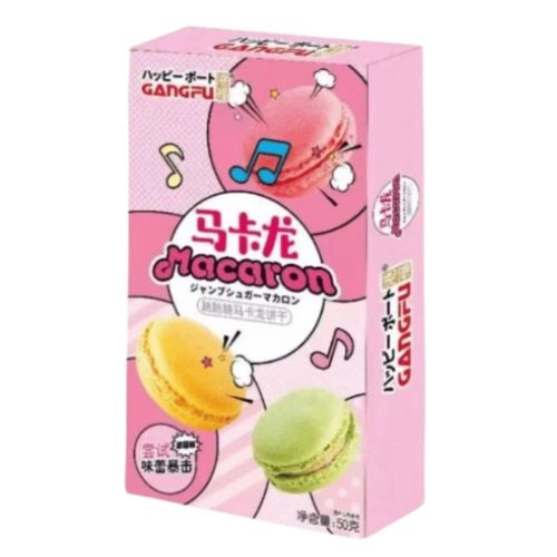 Gangfu Epres Robbanócukros Macaron 50g