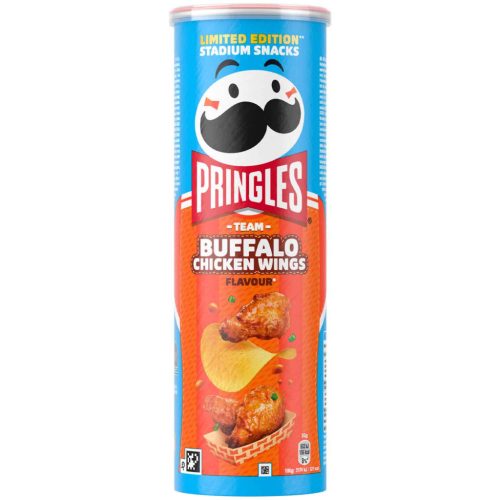 Pringles Stadium Snacks Team Buffalo Chicken Wings Buffalo Csirkeszárny ízű Chips 165g