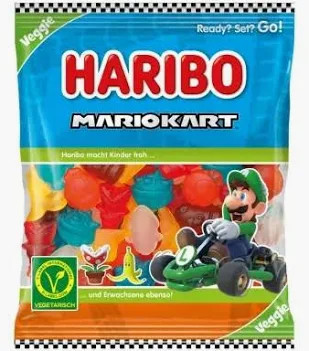 Haribo Super Mario -  Luigi gumicukor