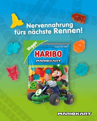 Haribo Super Mario -  Luigi gumicukor