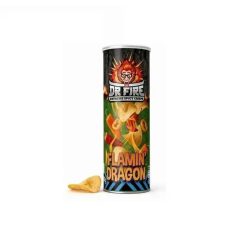 Dr Fire Crisps Flamin Dragon extrém csípős chips 80g