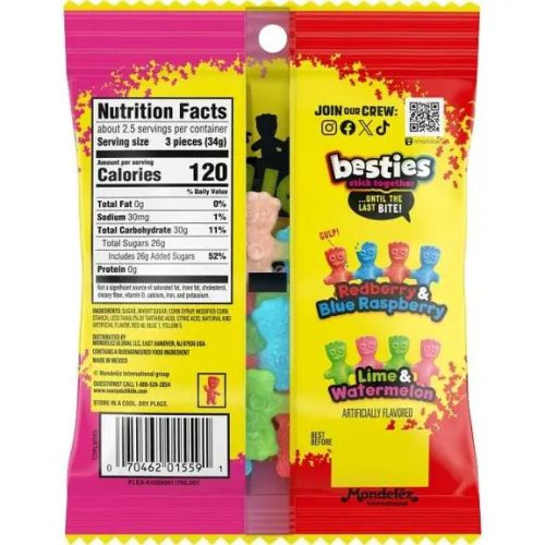 Sour Patch Kids Besties savanyú gumicukor 90g