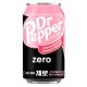 Dr. Pepper Strawberry&Cream Krémes Eper ízű cukormentes szénsavas üdítőital 355ml