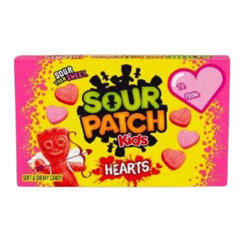 Sour Patch Valentines Day savanyú szív alakú gumicukor 87g