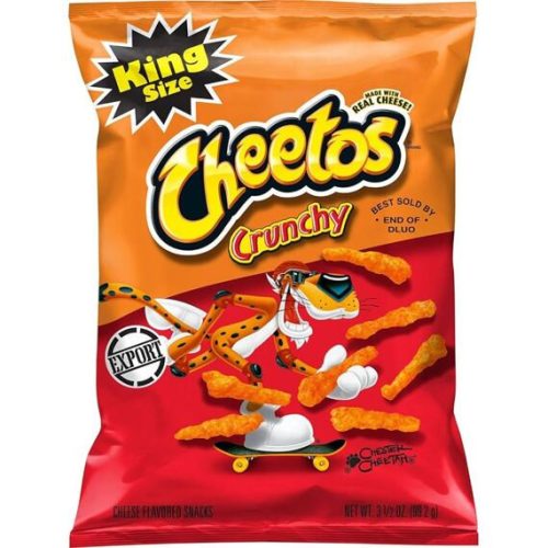 Cheetos Crunchy King Size - sajtos ropogós kukorica chips 99,2g