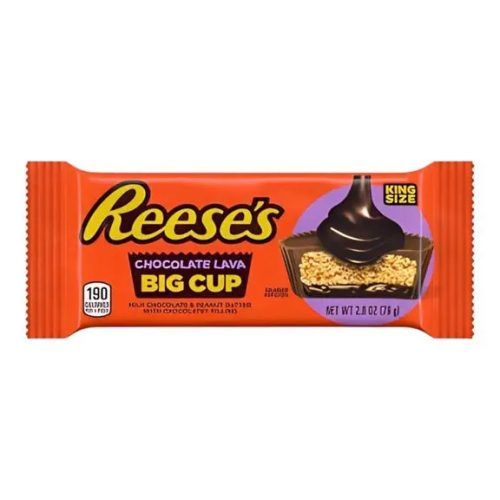 Reeses Peanut Butter and Chocolate Lava Big Cup King Size mogyoróvajas csokoládé 79g