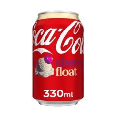   Coca Cola Cherry Float cseresznyés-vaníliakrémes szénsavas üdítő 330ml DRS