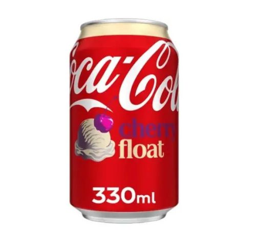 Coca Cola Cherry Float cseresznyés-vaníliakrémes szénsavas üdítő 330ml DRS