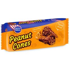   AB Peanut Cones csokis gofritölcsérek mogyoróvajas töltelékkel 112g