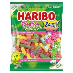   Haribo Pasta Penne Sauer savanyú penne formájú gumicukor 160g