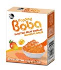 JWAY Popping Boba Bursting Fruit Bubbles Mango ízű Boba gyöngy 150g
