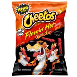   Cheetos Crunchy Flamin’ Hot USA  Csípős Ropogós chips 99g