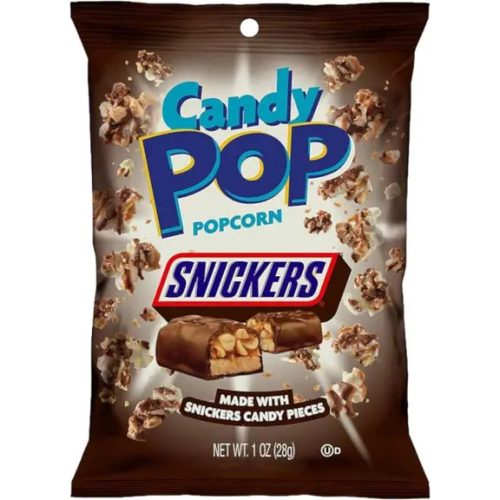 Candy Pop Snickers Mini csokis popcorn 28g