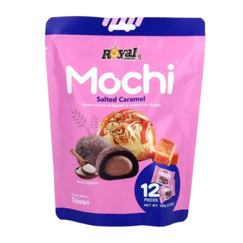 Royal Family Mochi Salted Caramel sós karamell ízű mochi 180g (12 darab)