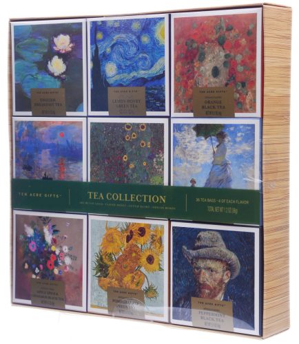 Művészi tea kollekció 36 g - Ten Acre Gifts: Artist Tea Collection
