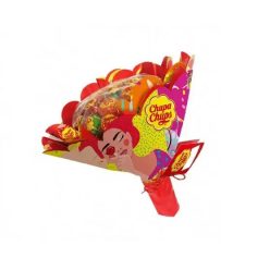 Chupa Chups Flower Bouquet nyalóka virágcsokor 228g
