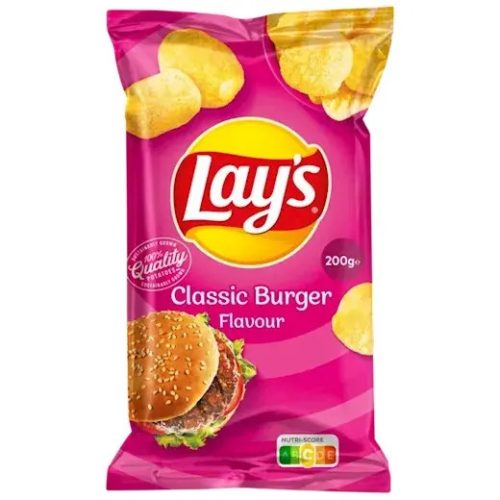 Lays Classic Burger Chips 200g