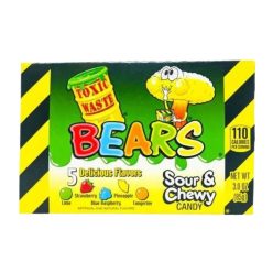 Toxic Waste Bears savanyú medve formájú gumicukor 85g