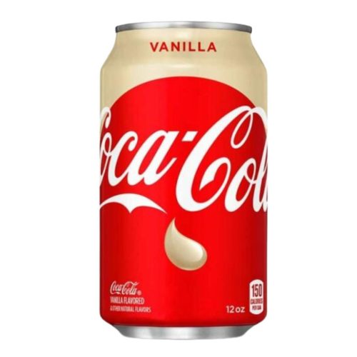 Coca Cola Vanilla USA Vanília ízű szénsavas üdítő 355ml