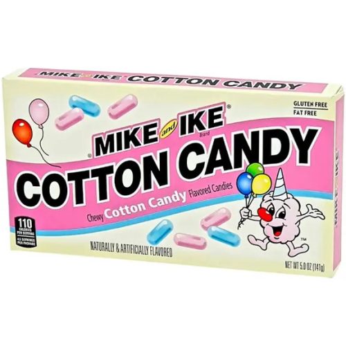 Mike and Ike Cotton Candy vattacukor ízű drazsé 120g