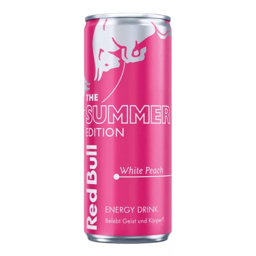 Taurinos Red Bull Summer White Peach  Fehér Barack ízű energiaital  250 ml