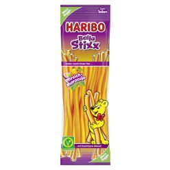   Haribo Balla Stixx Őszibarack-Maracuja ízű gumicukor 175 g