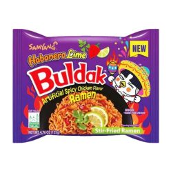   SamYang Buldak Habanero Lime Csirke Ízesítésű Ramen Tészta 135gr