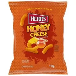 Herrs Honey Cheese Curls mézes sajtos chips 113g