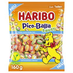 Haribo Pico Balla Sauer Vegan – Savanyú gumicukor 160g