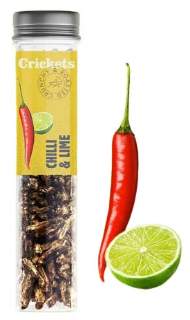 Sens Fűszeres sült tücskök - Chili és lime 20g