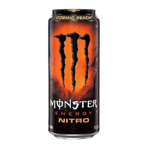 Monster Energy Nitro Cosmic Peach krémes barack ízű energiaital taurinnal 500ml