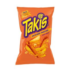 Takis Intense Nacho sajtos tortilla chips 100g