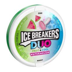   Hersheys Ice Breakers Duo Watermelon Görögdinnye ízű cukorka 36g