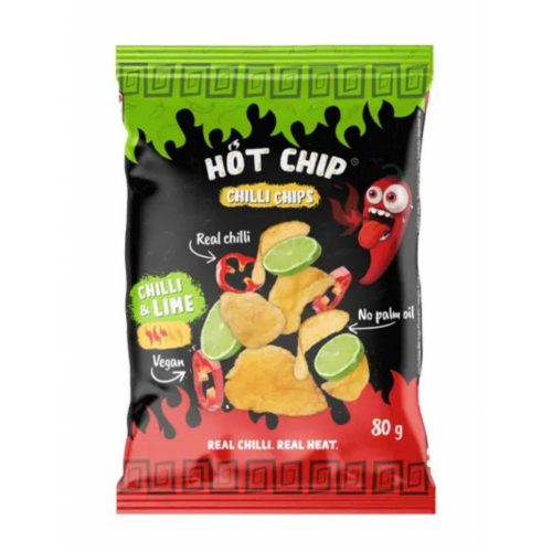 Hot Chip Chili Lime ízű chips 80g