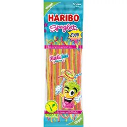   Haribo Spaghetti Fizz Slush Ice fagyos savanyú gyümölcsös gumicukor 175 g