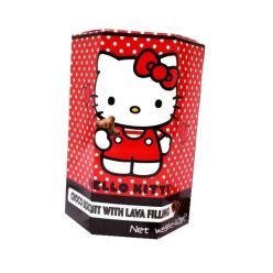   Tokimeki Hello Kitty Chocolate Cookies with Lava Filling keksz csoki töltelékkel 40g