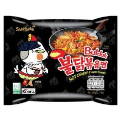   SamYang Buldak csípős csirke ízesítésű ramen tészta 140g