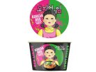 Squid Game Korean BBQ Noodles tintahalas koreai instant tészta 105g