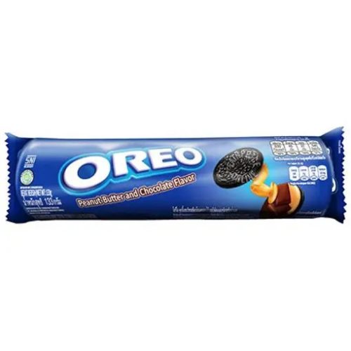 Oreo Peanut Butter mogyoróvajas és csokis ízű keksz 110g