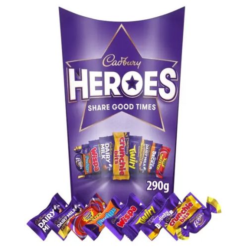 Cadbury Heroes vegyes csoki válogatás 290g
