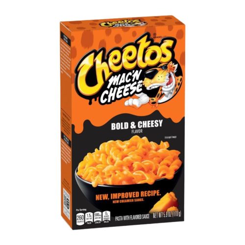  Cheetos Mac and Cheese Bold and Cheesy Intenzív Sajtos Tészta 170g