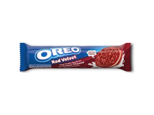 Oreo Red Velvet Vörösbársony tortás keksz 110,4 g