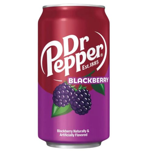 Dr Pepper Blackberry fekete szeder ízű üdítőital 355ml USA