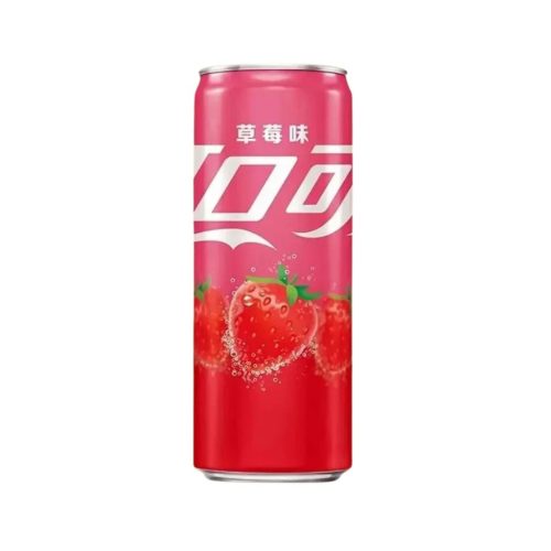 Coca Cola Strawberry - Eper Ízű Szénsavas Üdítő 330ml 