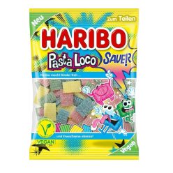 Haribo Pasta Loco savanyú gumicukor 160g