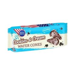   AB Cookies & Cream Cones gofritölcsérek krémes töltelékkel 100g