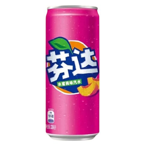 Fanta White Peach fehér barack ízű üdítő 330ml 