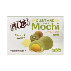 Q Custard Mochi krémes kiwi ízű 168g